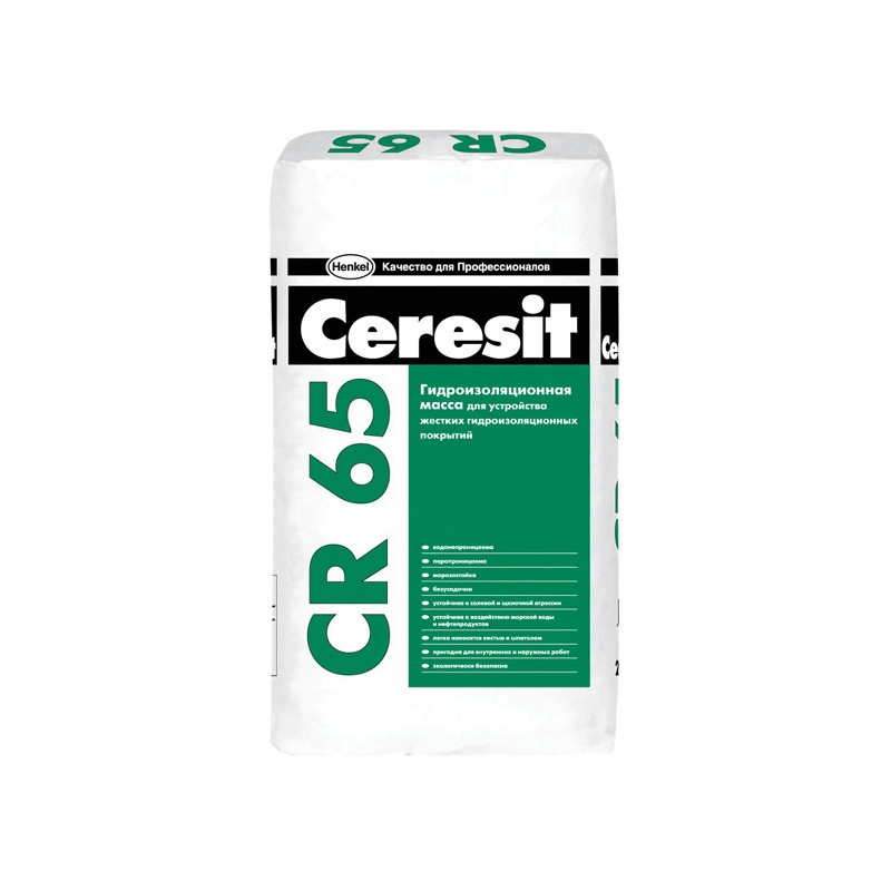Ceresit CR 65. Цементная гидроизоляционная смесь - фото 2 - id-p51280760