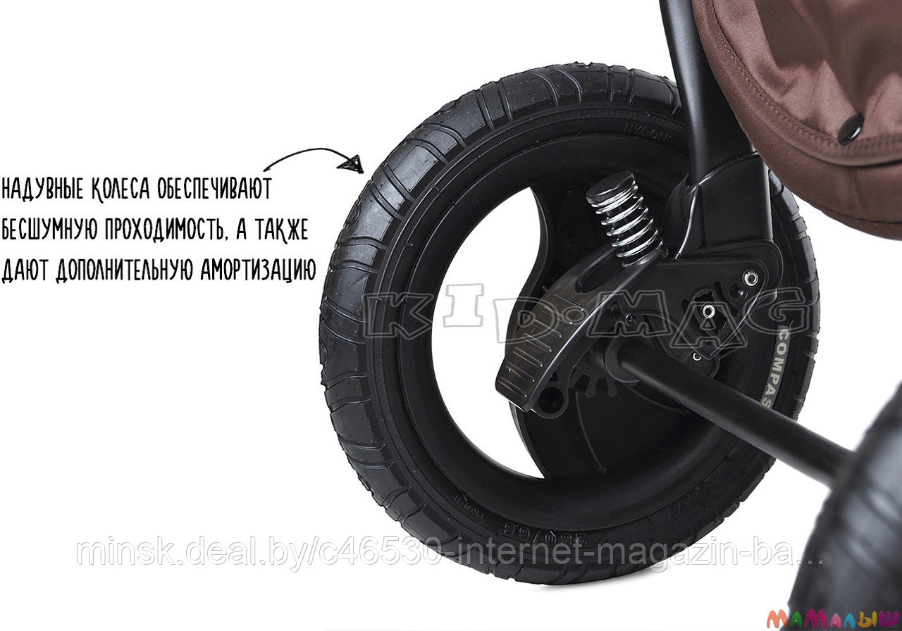 Коляска детская комбинированная "Titus zippy sport plus" 3в1. - фото 6 - id-p2951177