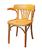 Кресло деревянное Роза (КМФ 206), тон на выбор, фото 3