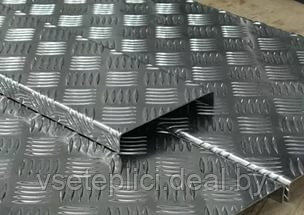 Лист алюминиевый рифленый от 1,5мм.