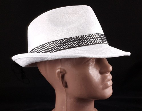 Шляпа Федора, белая - фото 1 - id-p51337431