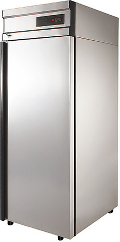 Холодильный шкаф POLAIR 0...+6 нерж.сталь 697х665х2028 на 500л.