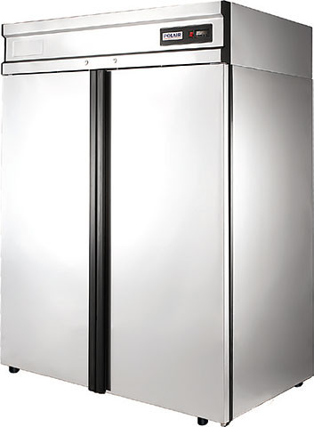Холодильный шкаф POLAIR 0...+6 нерж.сталь 1402х895х2028 на 1400л. - фото 1 - id-p51402231