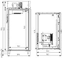 Холодильный шкаф POLAIR -5…+5 нерж.сталь 1402х895х2028 на 1400л., фото 2