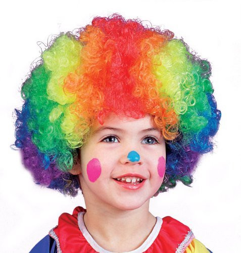 Карнавальный парик клоуна - фото 1 - id-p51411483