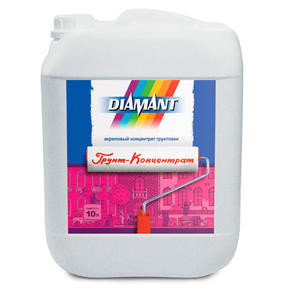 Грунтовка Diamant грунт-концентрат 1:4 (2,5 л.) 2,55 кг., фото 2