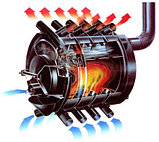 Воздухогрейная печь БВ "Сибирь" 180, фото 2