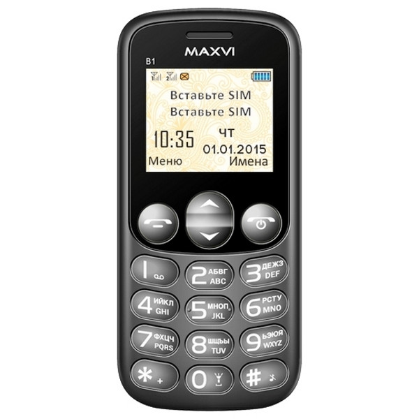 Мобильный телефон Maxvi B1 - фото 1 - id-p51420502