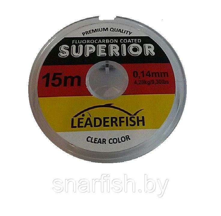 Леска LeaderFish "Soft" 15м 0,14