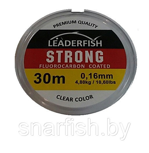 Леска LeaderFish "Strong" 30м 0,16 - фото 1 - id-p51430948