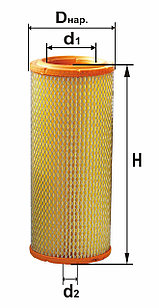 Элемент фильтрующий очистки воздуха DIFA 4318-01