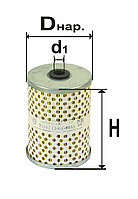 Элемент фильтрующий очистки топлива DIFA 6302