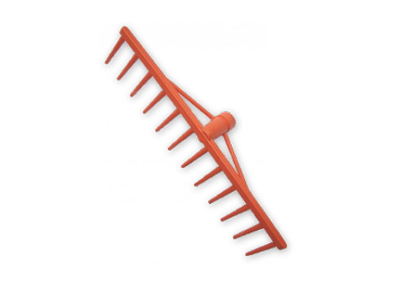  Грабли для сена пластмассовые 49см 12 зубов без чер.