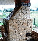 Декоративная отделка каминов под камень (цена с материалом и работой) , фото 8