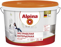 Краска Alpina Экстрабелая интерьерная белая 2.5 л. (3,63 кг.)
