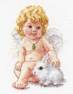 Набор для вышивания крестом «Ангел Хранитель». - фото 1 - id-p51495534