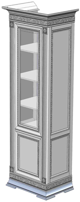 Шкаф ШП2-60 ФА-001.10, размер: 700х2100х495 мм