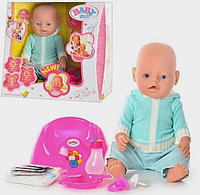 Кукла интерактивная Беби Дол (Baby Doll) 9 функций, 9 аксессуаров, аналог Беби Борн (Baby Born) 8001
