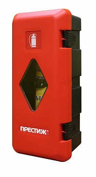 Шкаф пожарный ПРЕСТИЖ-04 пластиковый (для ОП-4, ОП-5) - фото 1 - id-p51502655