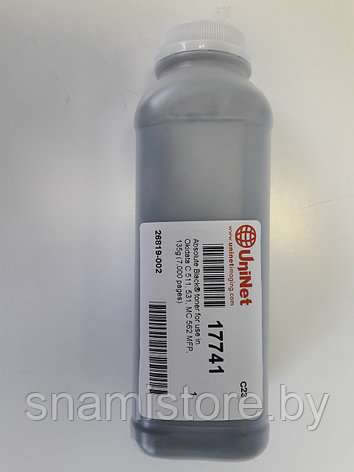 Тонер OKI C510/511/530/531/ MC 561/562 MFP/CX 2731 135гр. бутылка (Absolute Black) (7,000 стр.) UniNet , фото 2