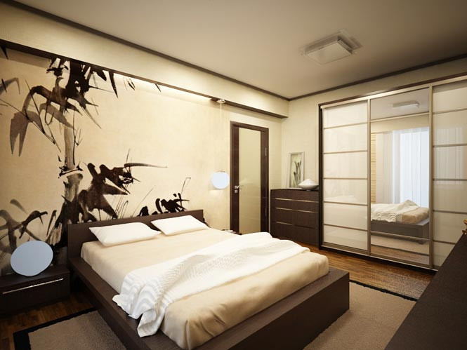 Дизайн проекты интерьера спальной комнаты - фото 4 - id-p51653353