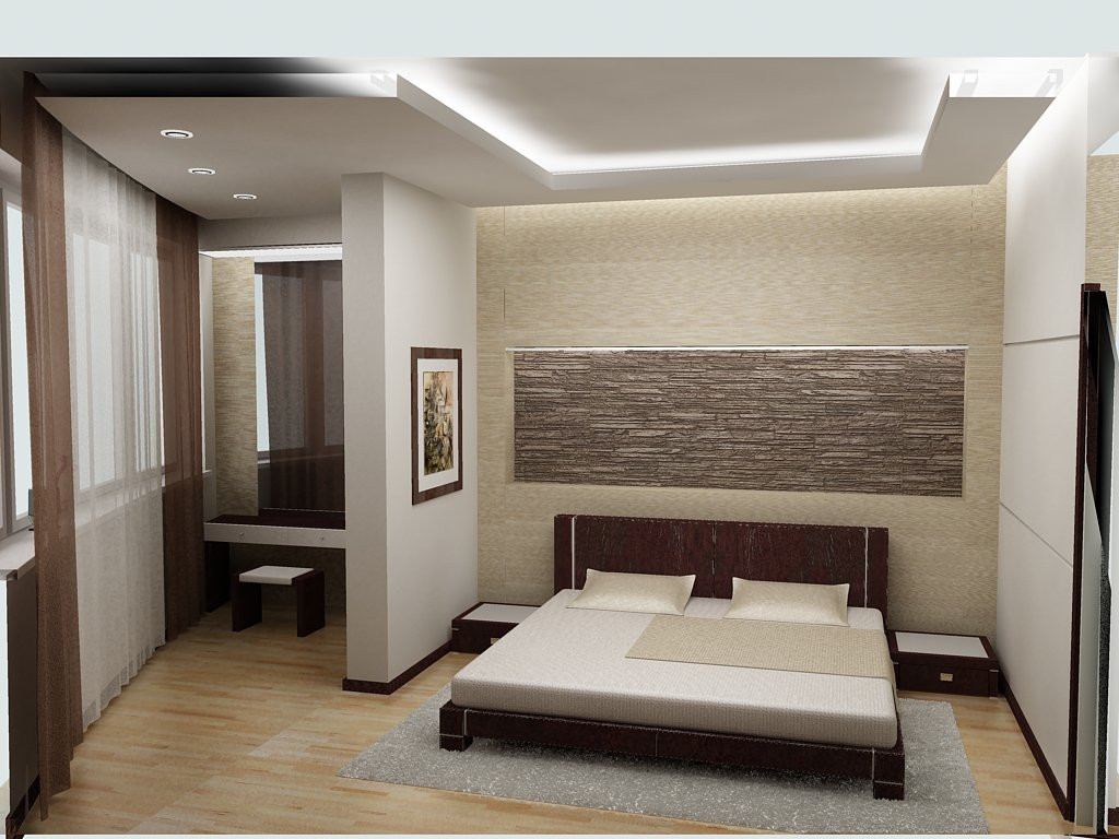 Дизайн проекты интерьера спальной комнаты - фото 5 - id-p51653353