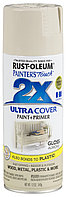 Краска универсальная на алкидной основе Ultra Cover 2x Spray Миндаль, глянцевый