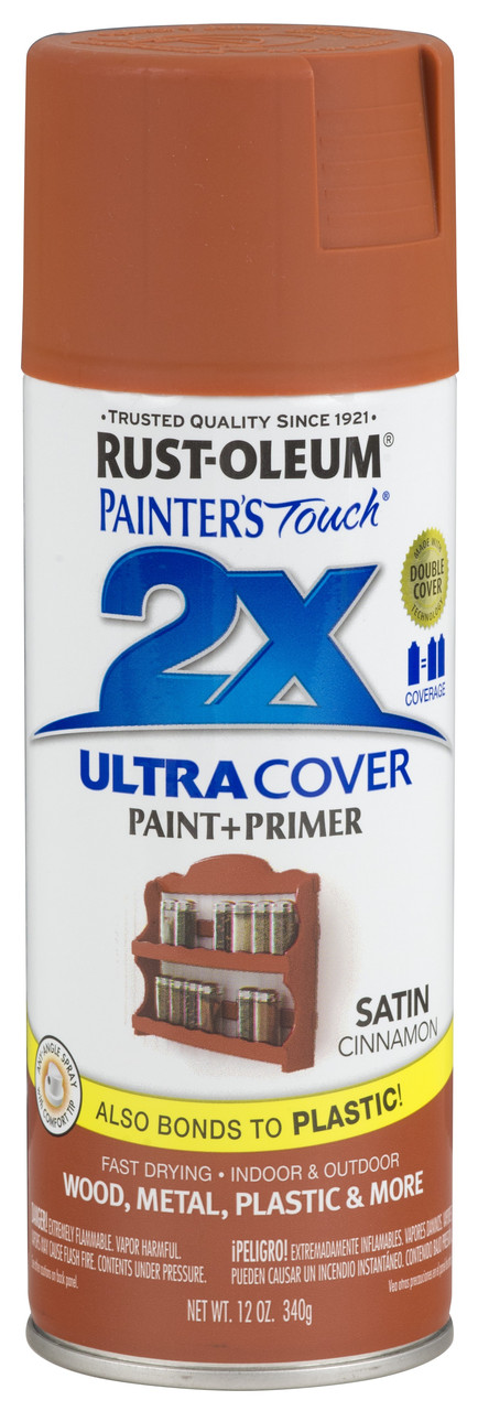 Краска универсальная на алкидной основе Ultra Cover 2x Spray Корица, полуматовый - фото 1 - id-p51708262