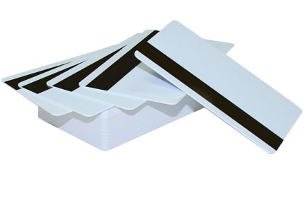 Пластиковая карта с магнитной полосой CIMage 11006 белая - фото 1 - id-p51709552