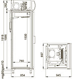 Холодильный шкаф DP107-S , фото 3