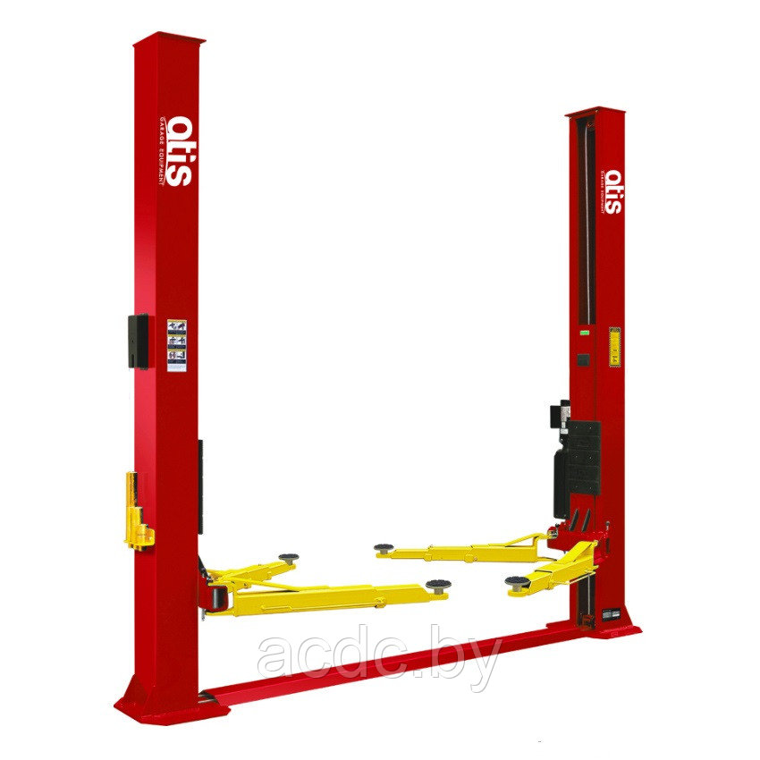 ATIS A245M двухстоечный электрогидравлический подъемник с нижней синхронизацией, Г.П. 4.5 Т. - фото 1 - id-p51792944