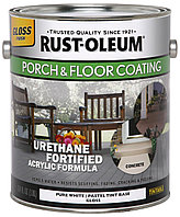 Pure White Pastel Tint Base - Краска PORCH&FLOOR на акриловой основе для деревянных и бетонных полов