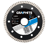 Диск алмазный ультра тонкий 125 мм. х 1.4 TURBO 57Н621 Graphite