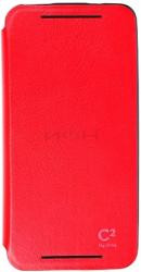 Чехол-книга Uniq C2 Htc One Mini Book (красный) - фото 1 - id-p51897437