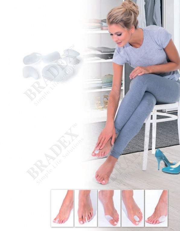 Набор силиконовых протекторов - защита ног от мозолей - фото 1 - id-p51910098