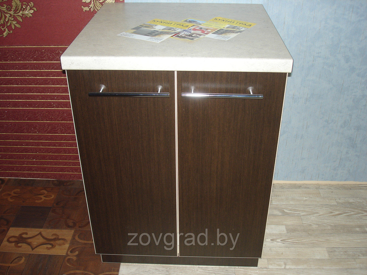 Напольный шкаф кухонный 70см с тремя шуфлядами - фото 5 - id-p61148105
