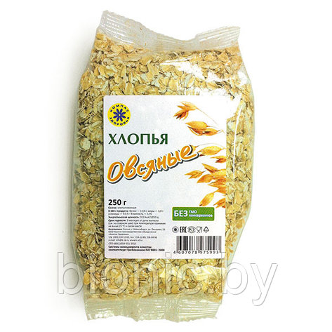 Хлопья Овсяные "Компас здоровья", 250г., фото 2