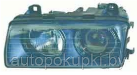 СТЕКЛО ПЕРЕДНЕЙ ФАРЫ (ЛЕВОЕ) BMW 3 (E36) / БМВ 3