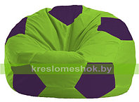 Кресло-мешок Мяч салатово - фиолетовое 1.1-155