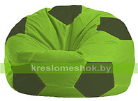 Кресло мешок Мяч салатово - тёмно-оливковый 1.1-157