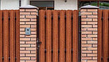 Ворота забор калитки из металлоштакетника, фото 4