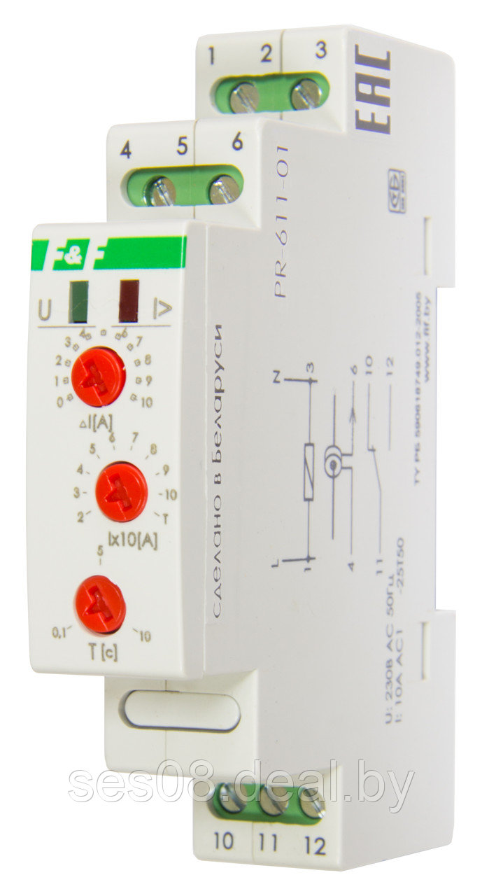 Реле тока PR-611-01 - фото 1 - id-p51978826