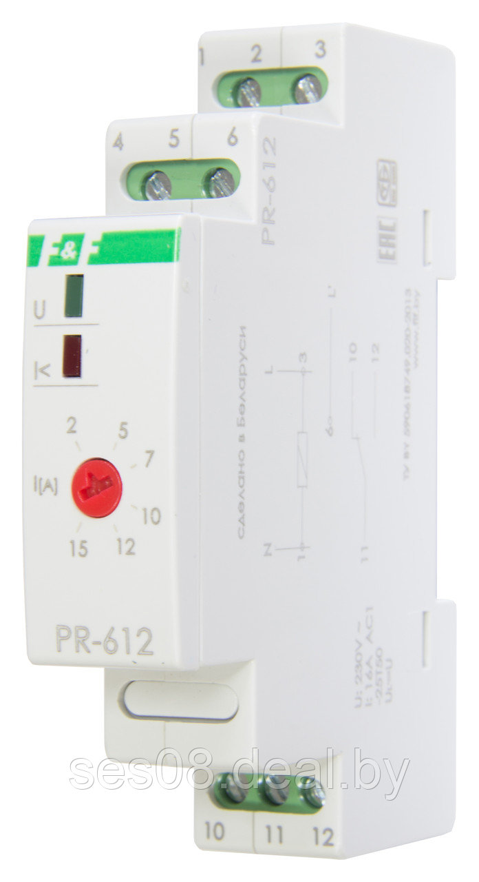 Реле тока PR-612 - фото 1 - id-p51978909