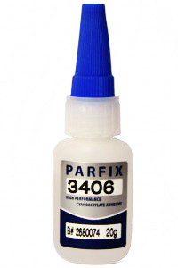 Секундный клей Parfix 3406, 20 г