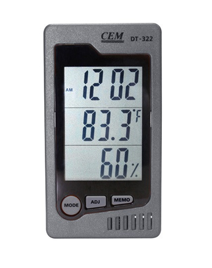 Измеритель температуры и влажности воздуха в помещении DT-322