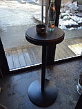Мебельная опора «Диско тонкое» Ф500/57мм Н-715мм для круглого стола Ф80см, полимер, фото 7