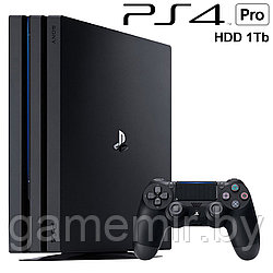 Игровая приставка Sony PlayStation 4 Pro 1Tb Не новая Прошита Закачано 15 хитов Гарантия 6месяцев