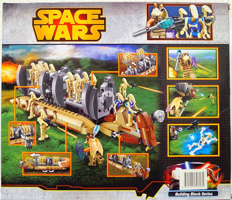 Конструктор Bela 10374 аналог LEGO Star Wars 78086 "Десантный самолет Боевых Дроидов" 565 дет - фото 2 - id-p52037901