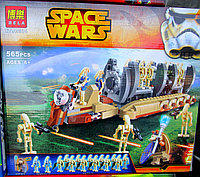 Конструктор Bela 10374 аналог LEGO Star Wars 78086 "Десантный самолет Боевых Дроидов" 565 дет