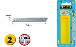 Лезвие OLFA AB-10B - фото 1 - id-p52039512
